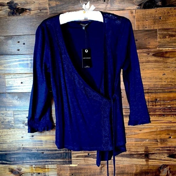 NWT Lucky Brand Cardigan, sz Extra Small - Picture 1 of 11